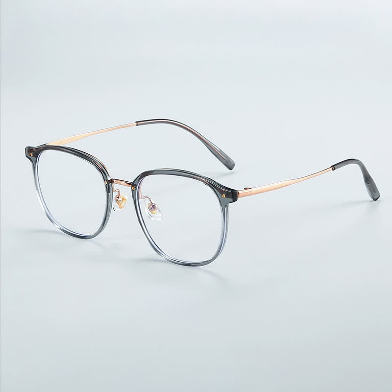 Spykay™ EG26711 Simple Round Titanium Frame Anti-blue Light Glasses