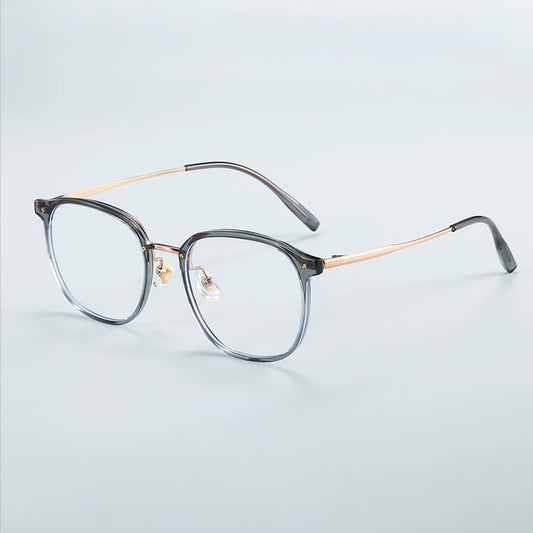 Spykay™ EG26711 Simple Round Titanium Frame Anti-blue Light Glasses