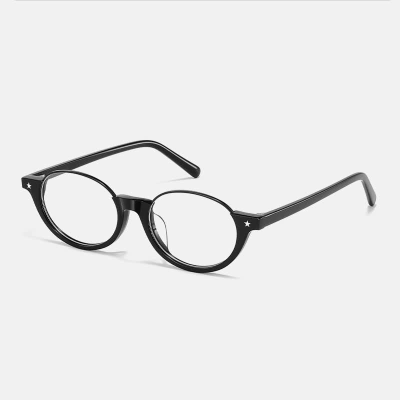 Spykay™ EG26712 Semi-Rimless Oval Star Pattern Frame Anti-blue Light Glasses