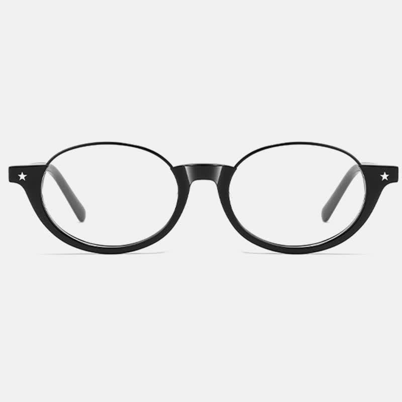 Spykay™ EG26712 Semi-Rimless Oval Star Pattern Frame Anti-blue Light Glasses