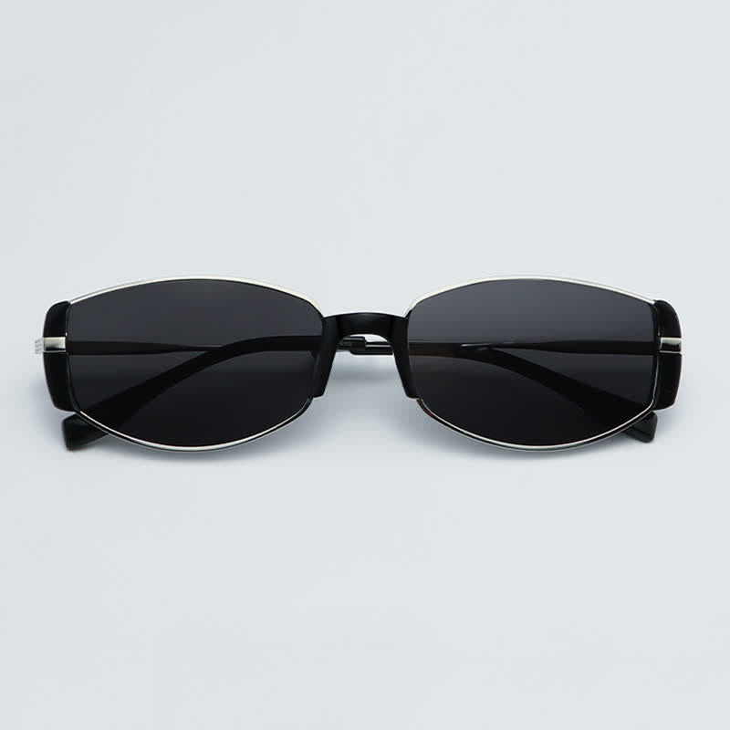 Spykay™ SG60801 Retro Oval Frame Polarized Sunglasses