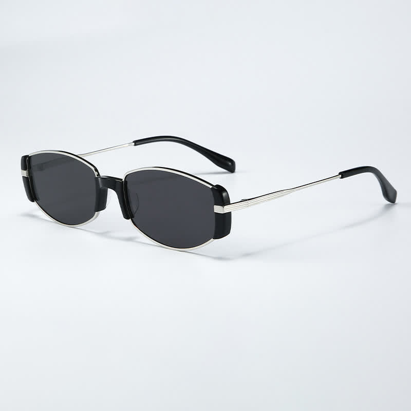 Spykay™ SG60801 Retro Oval Frame Polarized Sunglasses