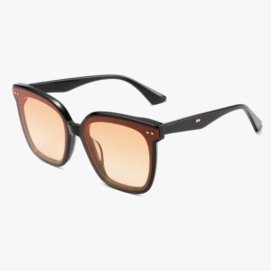 Spykay™ SG60804 Square Frame Oversized Sunglasses with Nylon Lenses