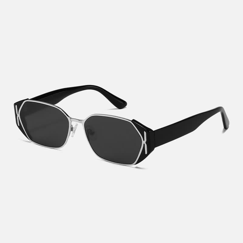 Spykay™ SG60805 Geometric Hipster Sunglasses with Nylon Lenses