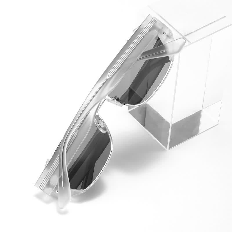 Spykay™ SG60805 Geometric Hipster Sunglasses with Nylon Lenses