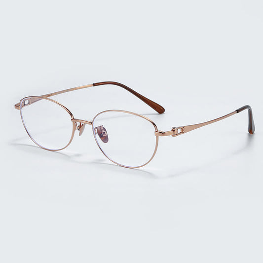Spykay™ EG26722 Titanium Butterfly Frame Anti-blue Light Hipster Glasses