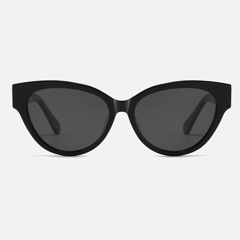 Spykay™ SG60822 Hipster Heart Temples Cat-Eye Polarized Sunglasses