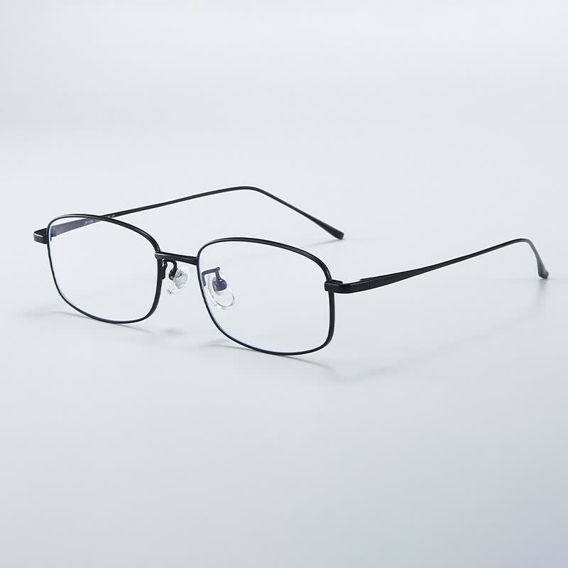 Spykay™ EG26740 Lightweight Rectangle Titanium Frame Anti-blue Light Classic Glasses