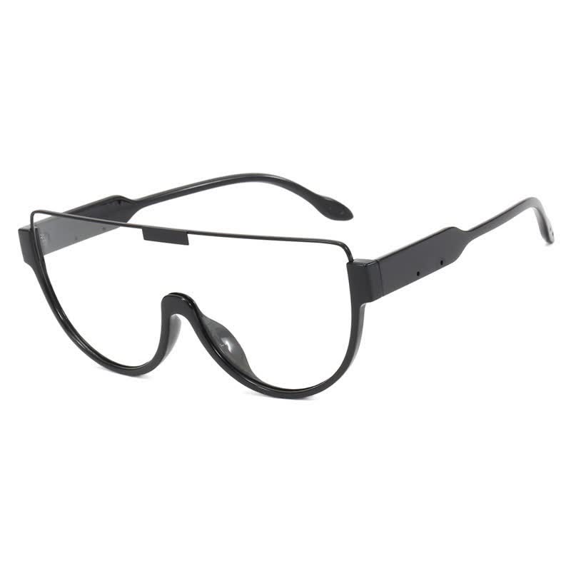 Spykay™ EG26664 Oversized Frame Semi-Rimless Aviator Eyeglasses