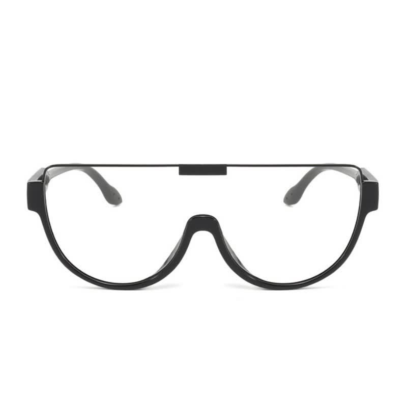 Spykay™ EG26664 Oversized Frame Semi-Rimless Aviator Eyeglasses