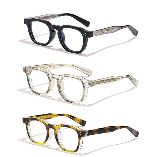 Spykay™ EG26747 Unisex Retro High Quality Square Frame Anti-blue Light Glasses