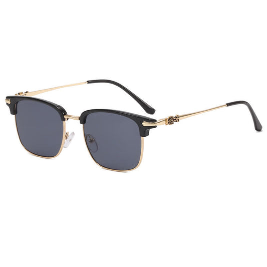 Spykay™ SG60827 Square Frame Trendy Browline Sunglasses