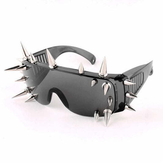 Spykay™ SG60834 Rivet Decor Y2K Cyberpunk Hipster Sunglasses