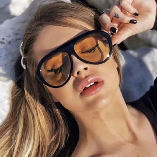 Spykay™ SG60857 Hipster Oversized Frame Aviator Sunglasses