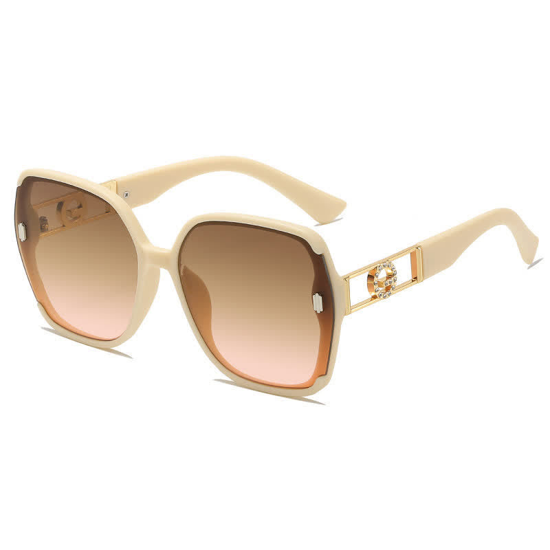 Spykay™ SG60861 Fashion Square Hollow-out Oversized Sunglasses