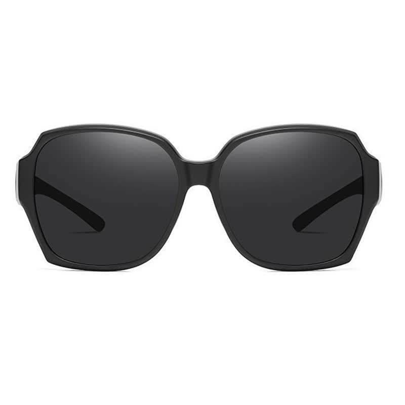 Spykay™ SG60859 Square Frame Polarized Driving Sunglasses Fit Over Glasses for Nearsighted People