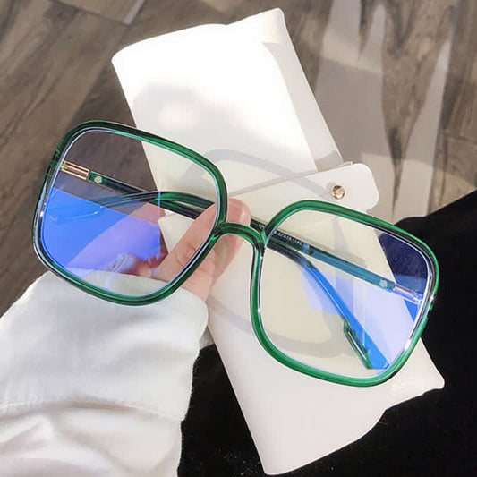 Spykay™ EG26770 Square Frame Classic Oversized Anti-blue Light Glasses