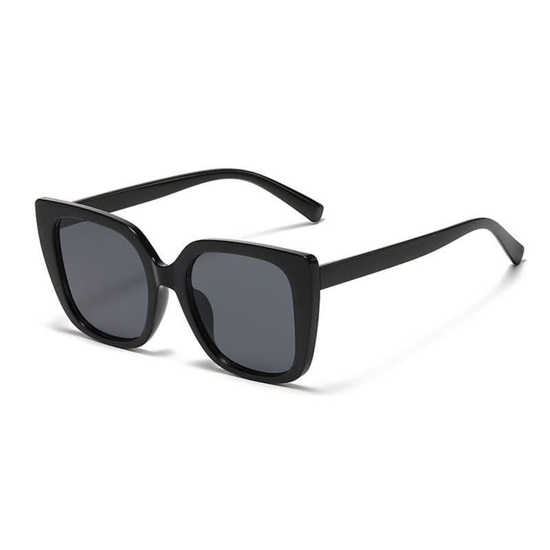 Spykay™ SG60878 Leopard Pattern Square Frame Oversized Sunglasses
