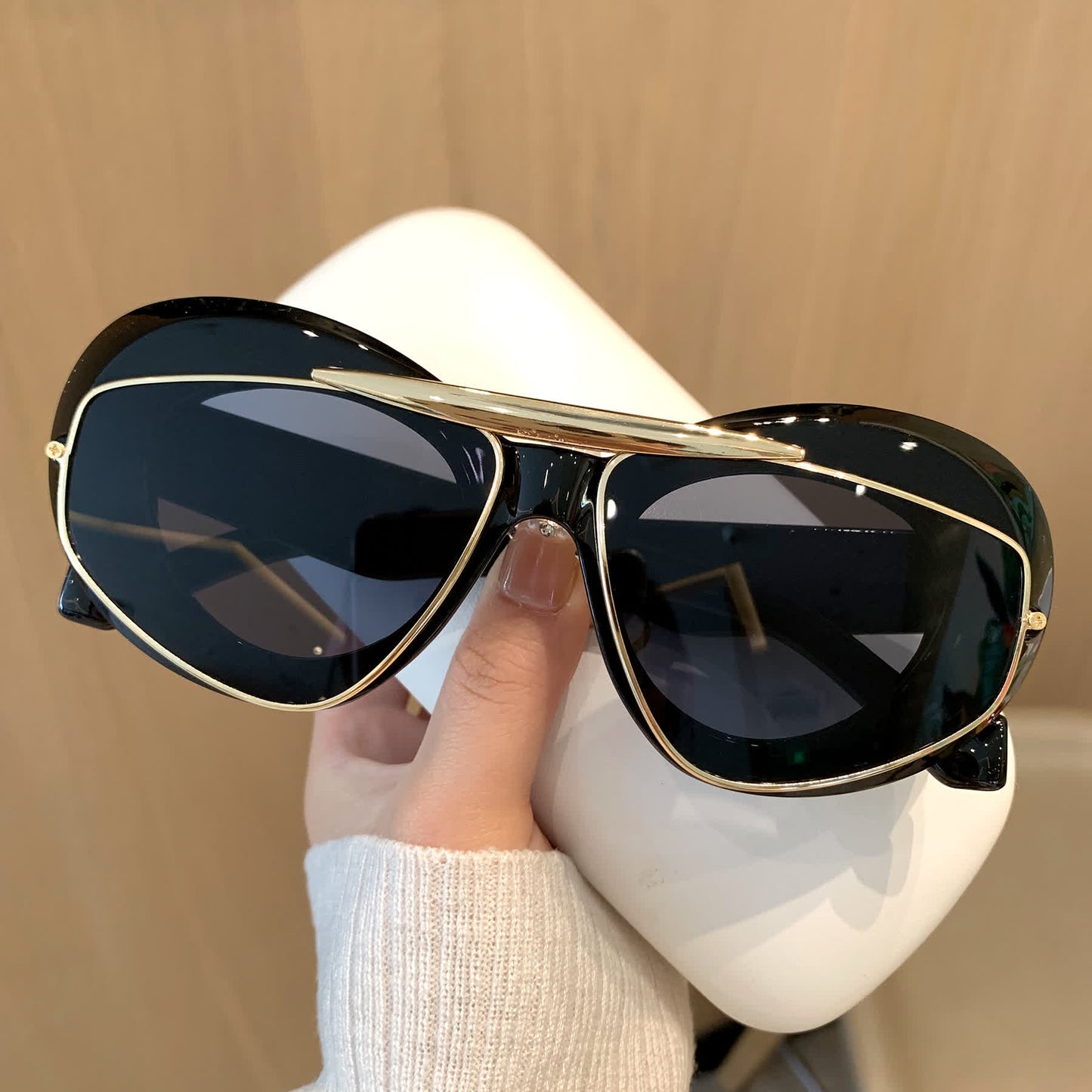 Spykay™ SG60876 Y2K Vintage Cat-Eye Trendy Aviator Sunglasses