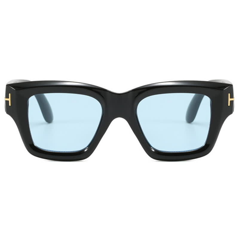 Spykay™ SG60897 Classic Unisex Square Frame 'T' Design Sunglasses