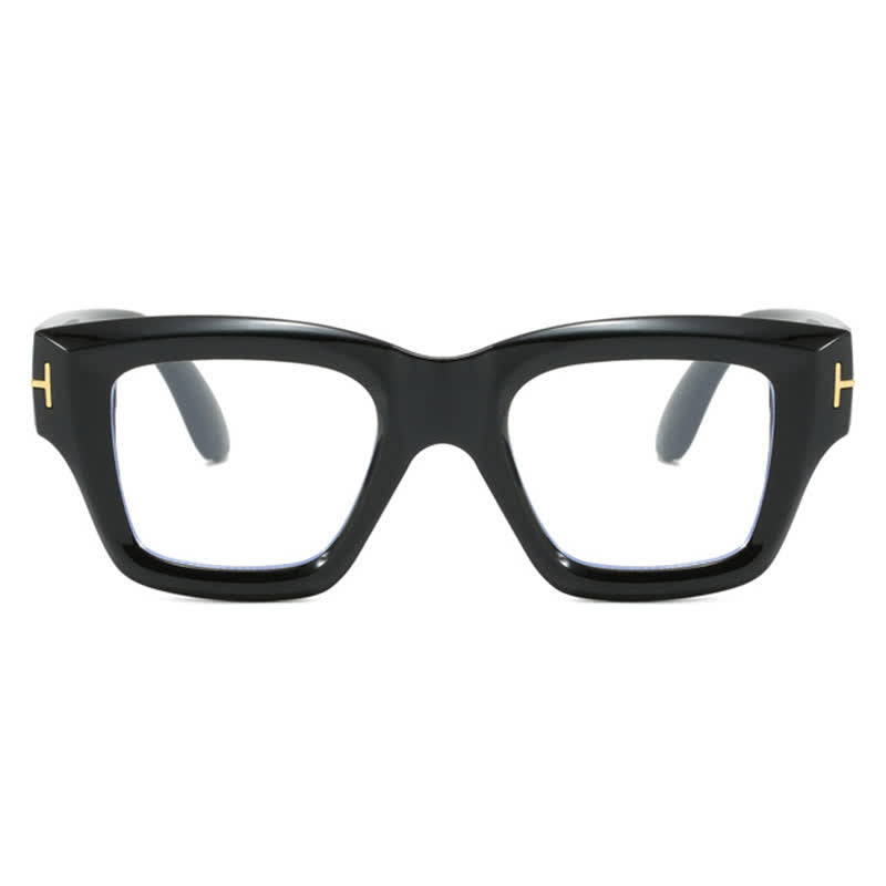 Spykay™ EG26777 Classic Unisex Square Frame 'T' Design Glasses