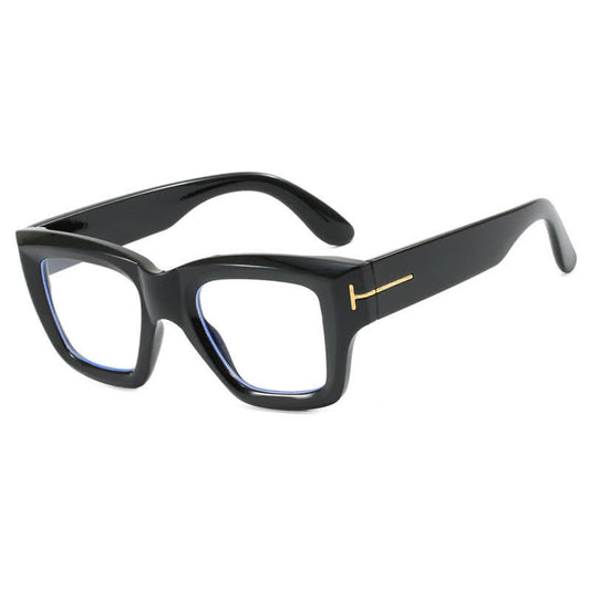 Spykay™ EG26777 Classic Unisex Square Frame 'T' Design Glasses
