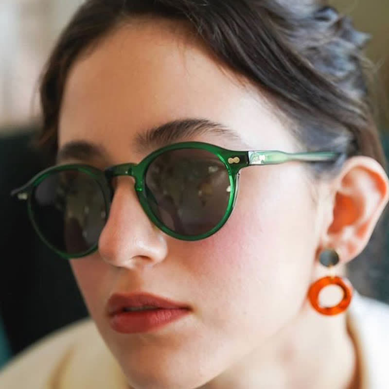 Spykay™ SG60898 Retro Classic Round Frame Sunglasses