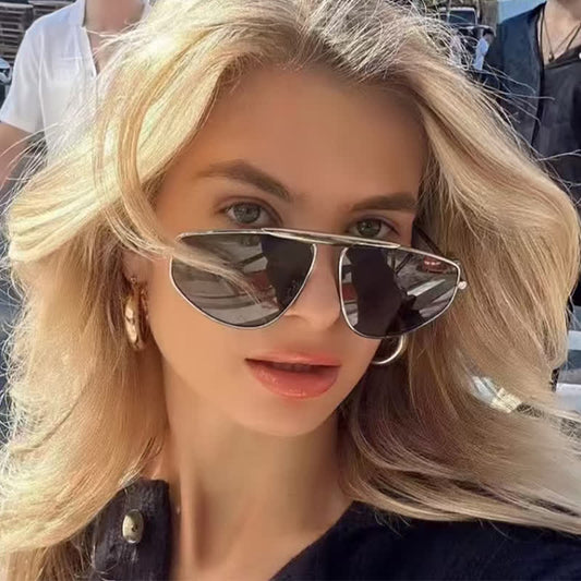 Spykay™ SG60906 Hollow-out Irregular Aviator Sunglasses