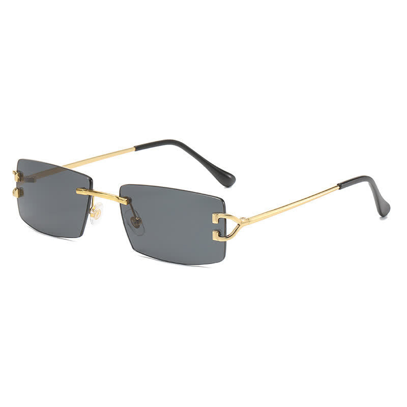 Spykay™ SG60922 Rectangle Frame Trendy Rimless Sunglasses