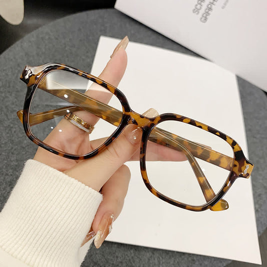 Spykay™ EG26786 Arrow Decor Square Frame Simple Anti-blue Light Glasses