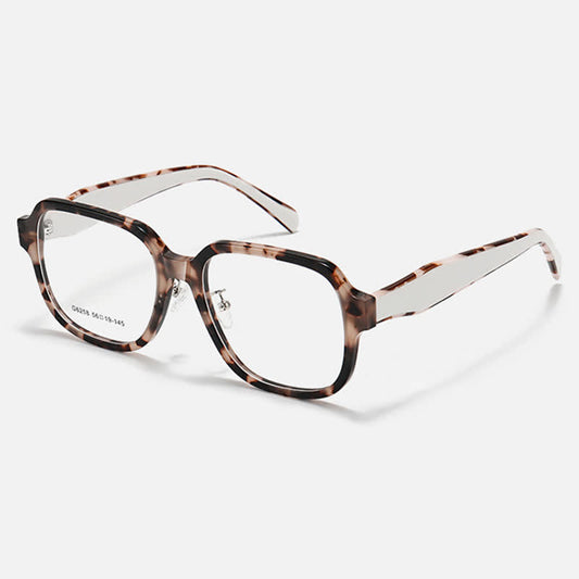 Spykay™ EG26792 Classic Tortoise Shell Pattern Square Frame Anti-blue Light Glasses