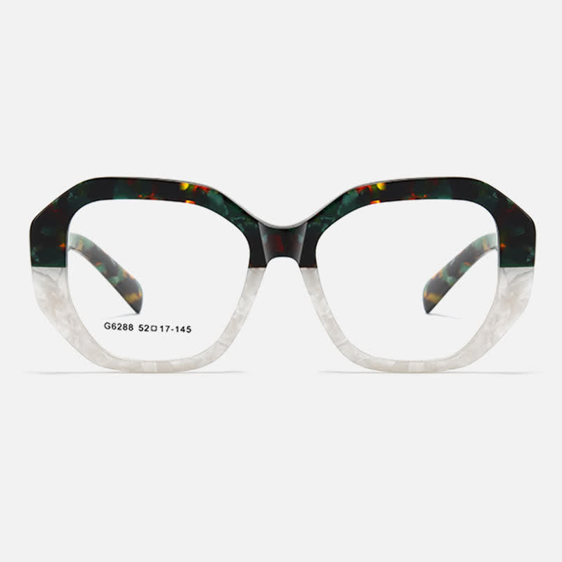 Spykay™ EG26797 Trendy Multicolor Geometric Frame Anti-blue Light Glasses