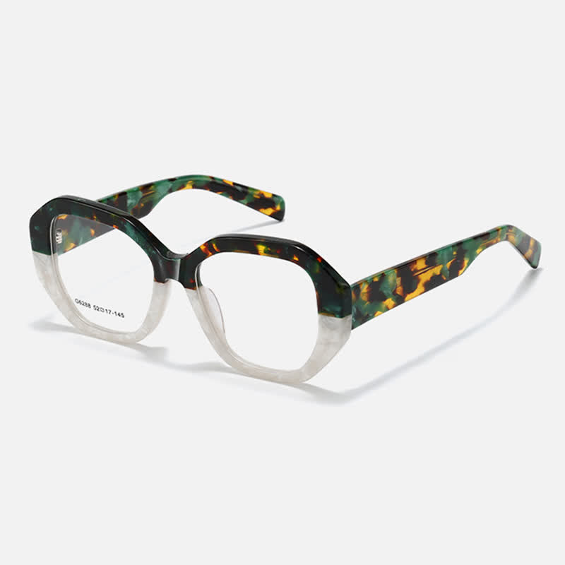 Spykay™ EG26797 Trendy Multicolor Geometric Frame Anti-blue Light Glasses