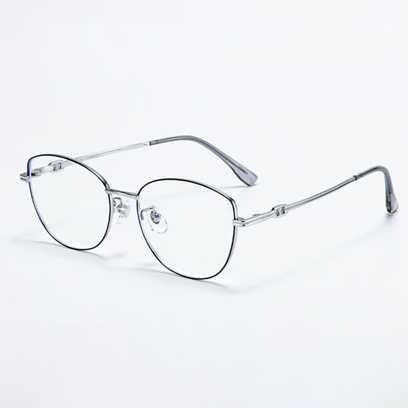 Spykay™ EG26802 Lightweight Cat-Eye Titanium Frame Anti-blue Light Glasses