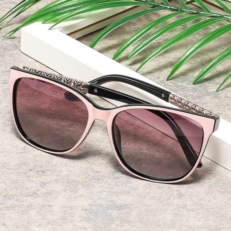 Spykay™ SG60933 Cat-Eye Frame Hipster Polarized Sunglasses