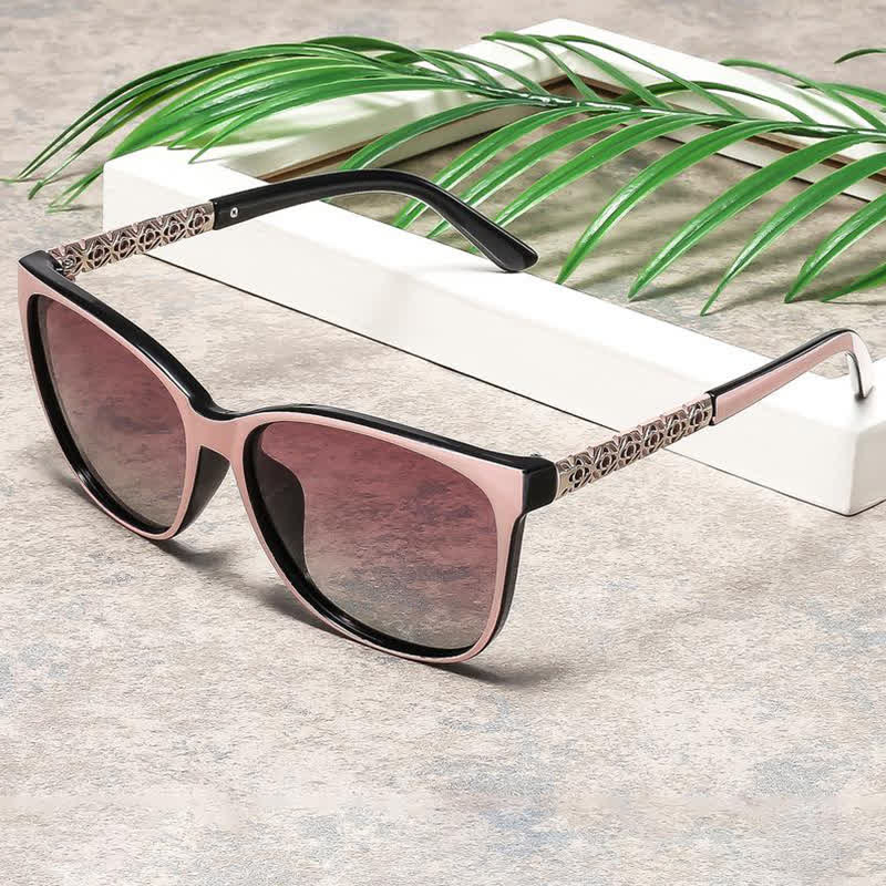 Spykay™ SG60933 Cat-Eye Frame Hipster Polarized Sunglasses
