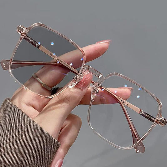 Spykay™ SG60934 Square Oversized Frame Hipster Photochromic Sunglasses
