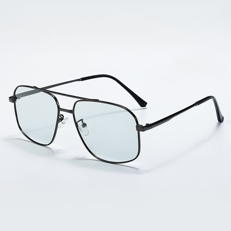 Spykay™ SG60937 Double Bridges Polarized Photochromic Aviator Sunglasses for Driving
