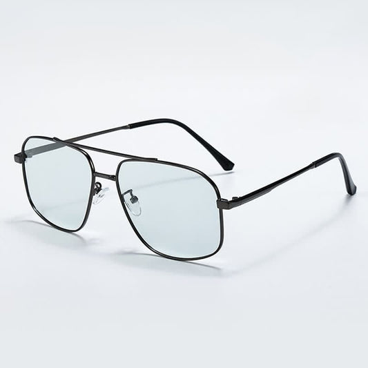Spykay™ SG60937 Double Bridges Polarized Photochromic Aviator Sunglasses for Driving