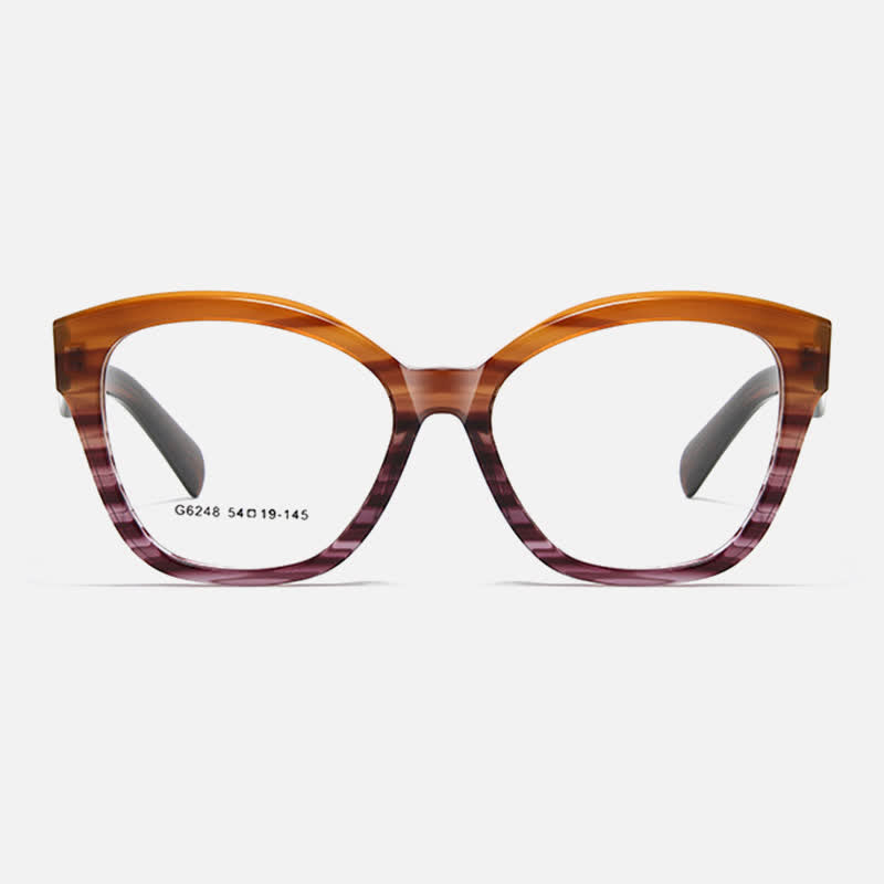Spykay™ EG26817 Trendy Stripe Simple Anti-blue Light Glasses