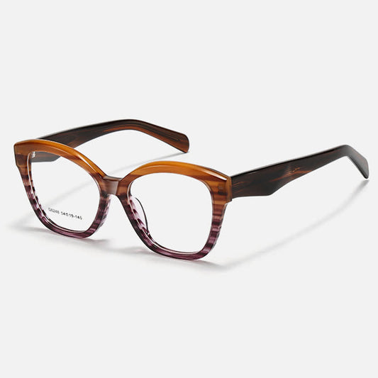 Spykay™ EG26817 Trendy Stripe Simple Anti-blue Light Glasses