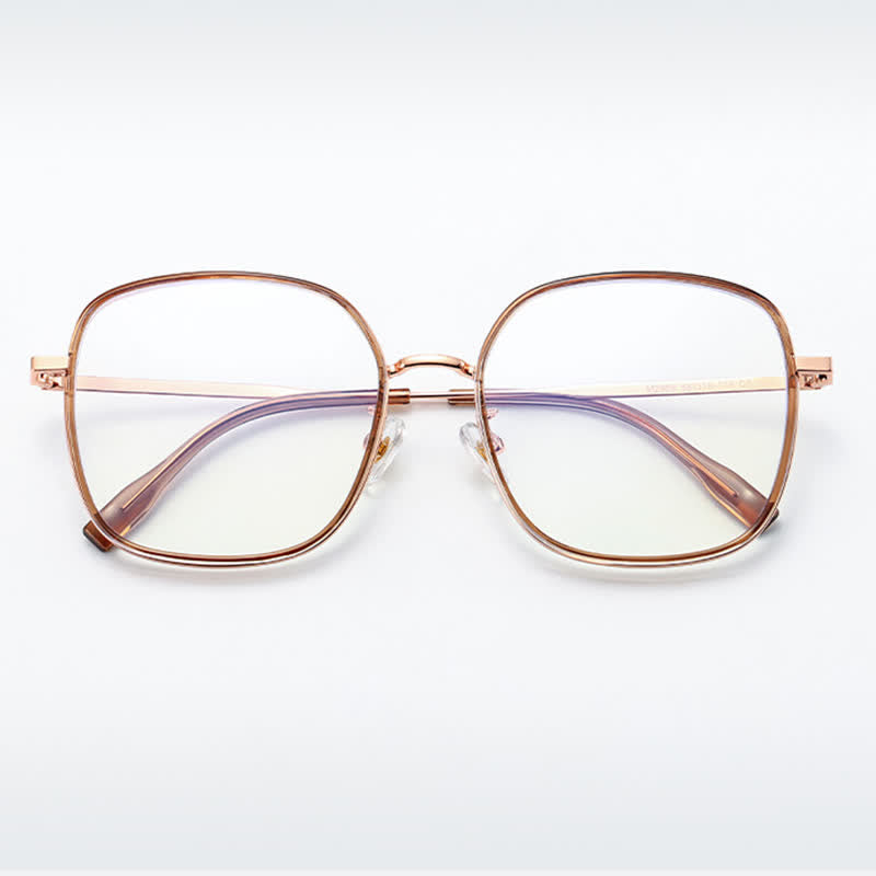 Spykay™ EG26821 Simple Oversized Square Frame Anti-blue Light Glasses