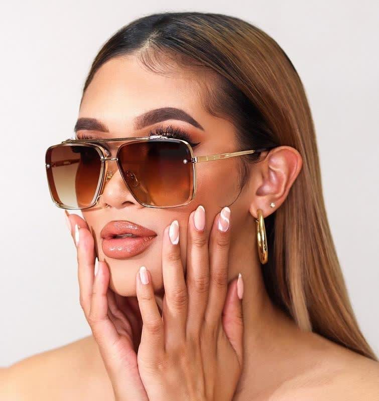Spykay™ SG60949 Double Bridges Unisex Aviator Sunglasses