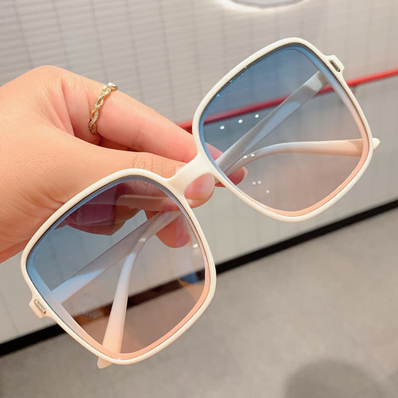 Spykay™ SG60951 Oversized Square Frame Simple Trendy Sunglasses