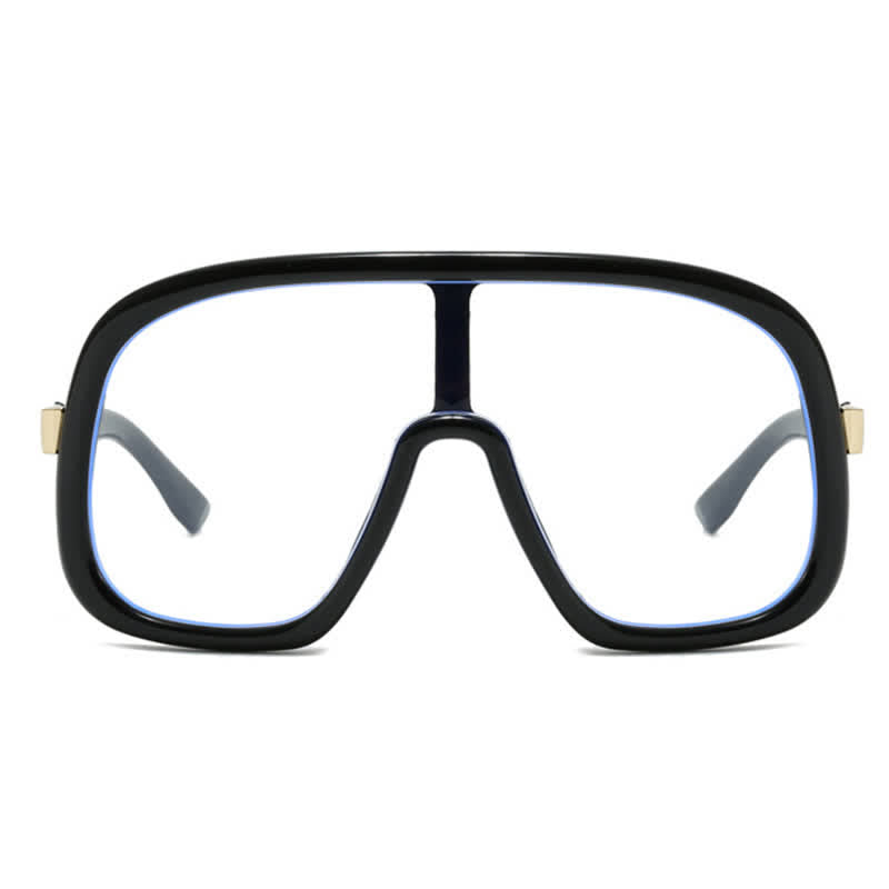 Spykay™ EG26824 Flat Top Double Bridges Oversized Trendy Aviator Glasses