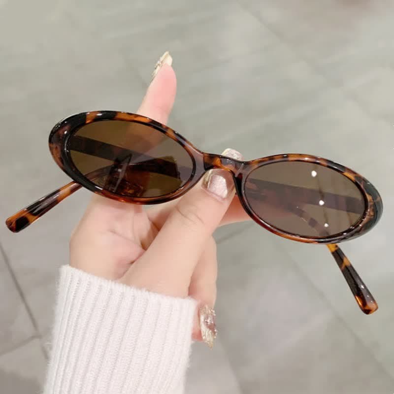 Spykay™ SG60747 Small Oval Frame Polarized Sunglasses
