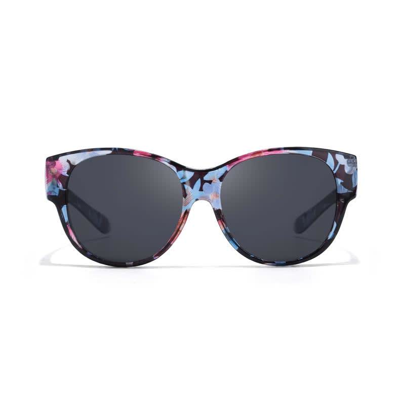 Spykay™ SG60958 Fit Over Glasses Floral Frame Polarized Sunglasses for Driving