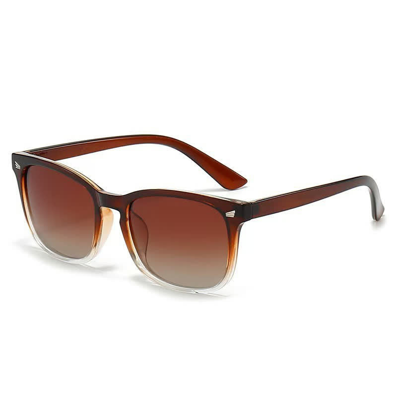 Spykay™ SG60973 Classic Lightweight Polarized Simple Square Frame Sunglasses
