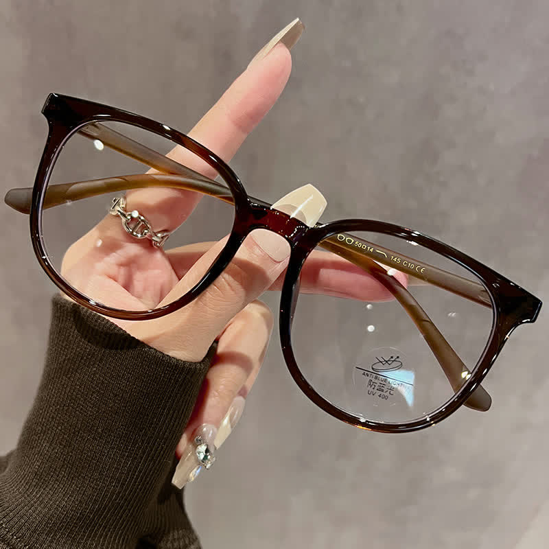 Spykay™ EG26825 Simple Oversized Square Frame Anti-Blue Light Glasses