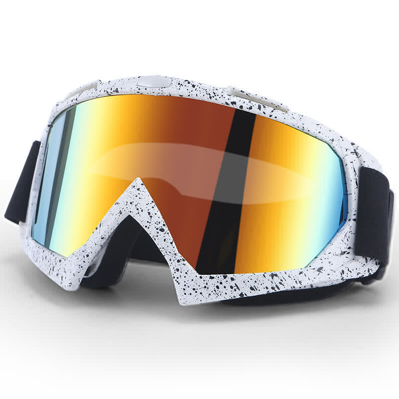 Spykay™ SG60982 Retro Over Glasses Windproof Ski Goggles Motorcycle Goggles for Men Women